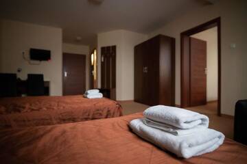 Фото номера Двухместный номер с 1 кроватью или 2 отдельными кроватями Отель Hotel Marina г. Nielisz 11